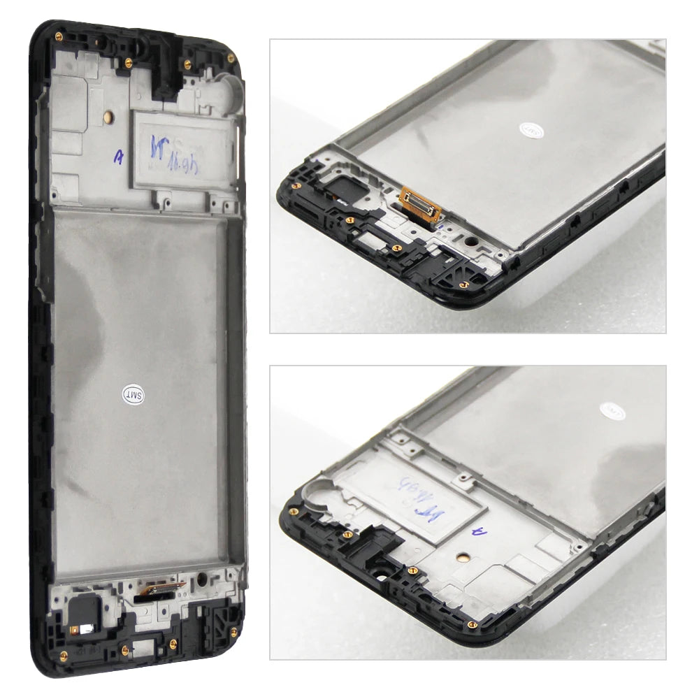 6.4'' Super AMOLED M21 Display, for Samsung Galaxy M21 M215 M215F M215F/DS Lcd Display Touch Screen Digitizer Assembly Parts Samsung phone repair parts