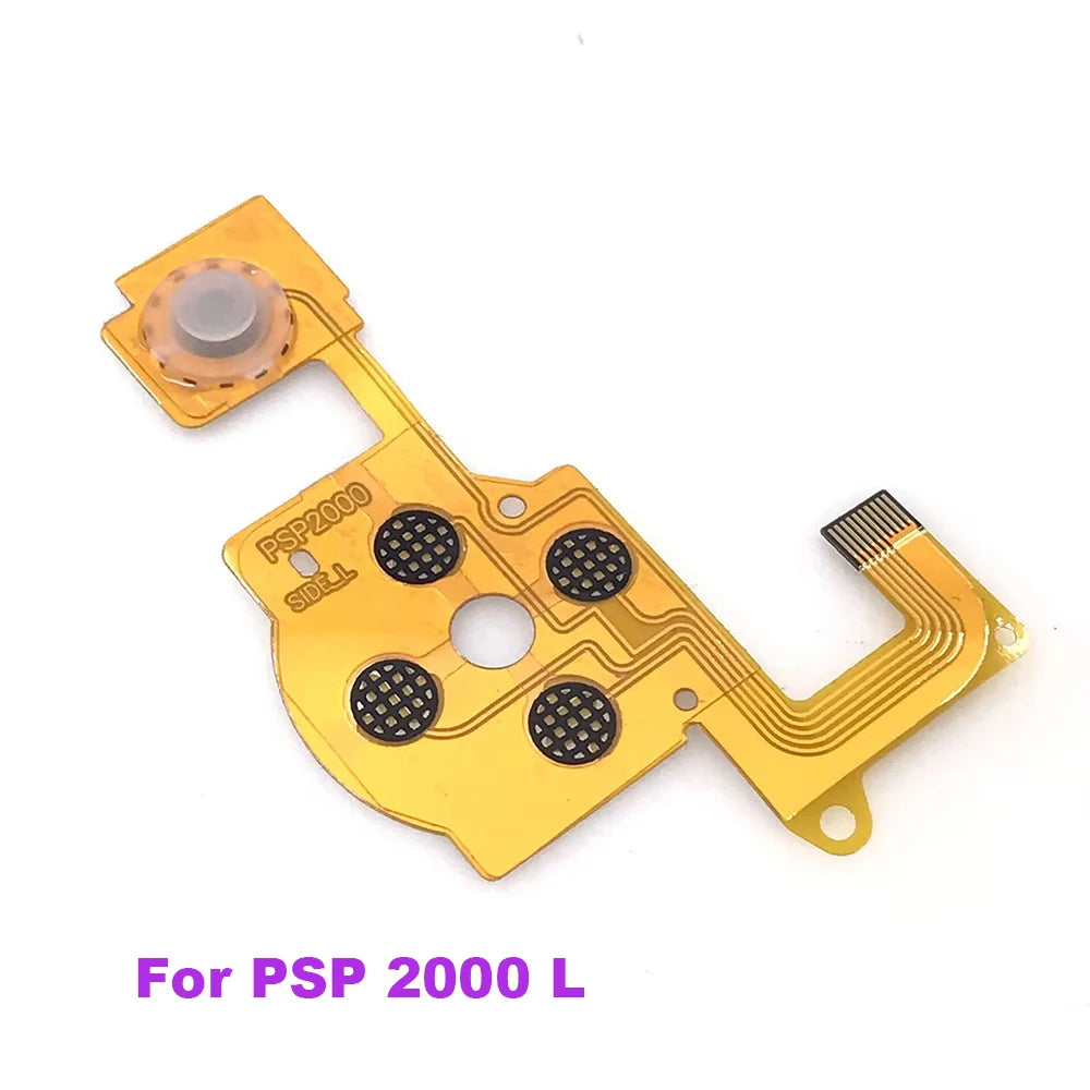 1-20pcs For Playstation PSP 2000 PSP 3000 095 Replacement Part Left Right Button Controller Ribbon Flex Cable Repair Parts Game console repair parts