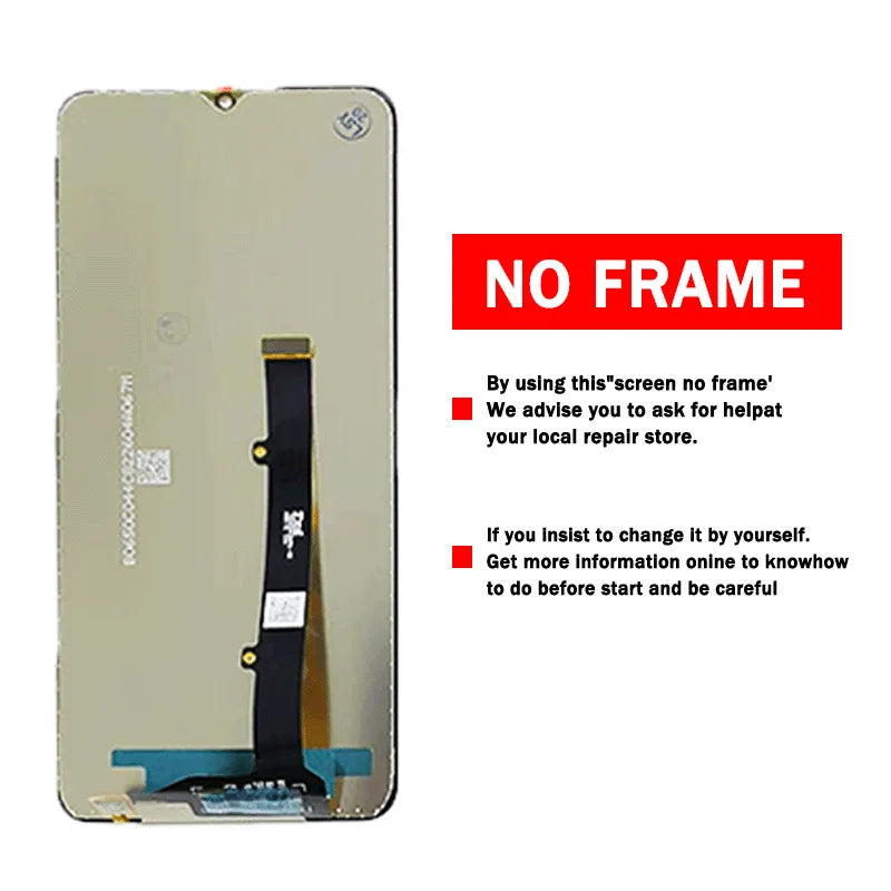 6.52“ Tested For ZTE Blade A52 LCD Display Touch Screen Digitizer Assembly For ZTE A72 5G 7540N LCD Screen Replacement ZTE phone repair parts