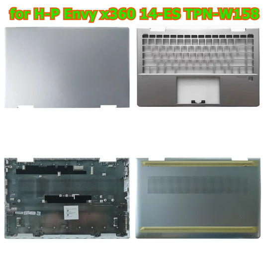 Cover case for HP Envy x360 14-ES TPN-W158  N41010-001 lcd back housing bezel frame upper topcase palmrest buttom hinge shell