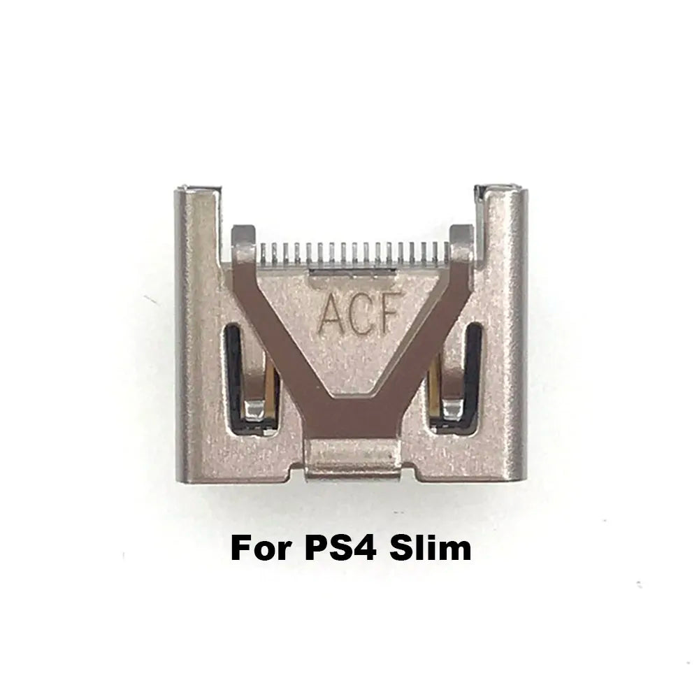 1-10pcs For PS3 Slim 3K 4K for PS4 Pro PS5 HDMI-compatible Port Socket For Xbox One Series X S XBOX 360 HDMI Interface Game console repair parts