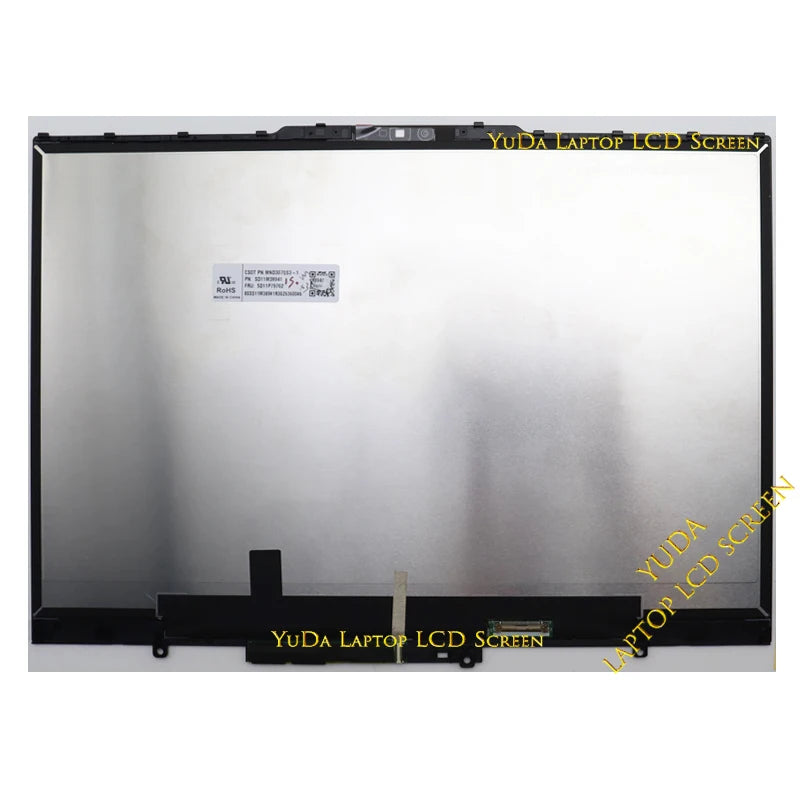 13.3 Inch Touch Screen For Lenovo ThinkPad L13 2-in-1 Gen 7 21XT 21XU LCD Display Digitizer + With Frame Assembly Replacement Lenovo laptop repair parts