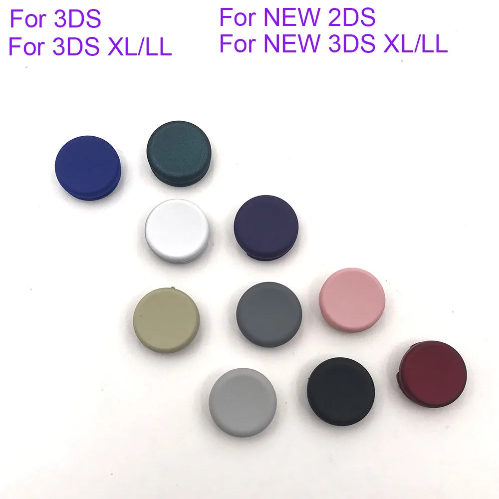1-5PCS For 3DS 3DSXL 3DSLL Analog 3D Joystick Cap For New 2DS 3DS LL XL Replacement Thumbstick Button Part Game console repair parts