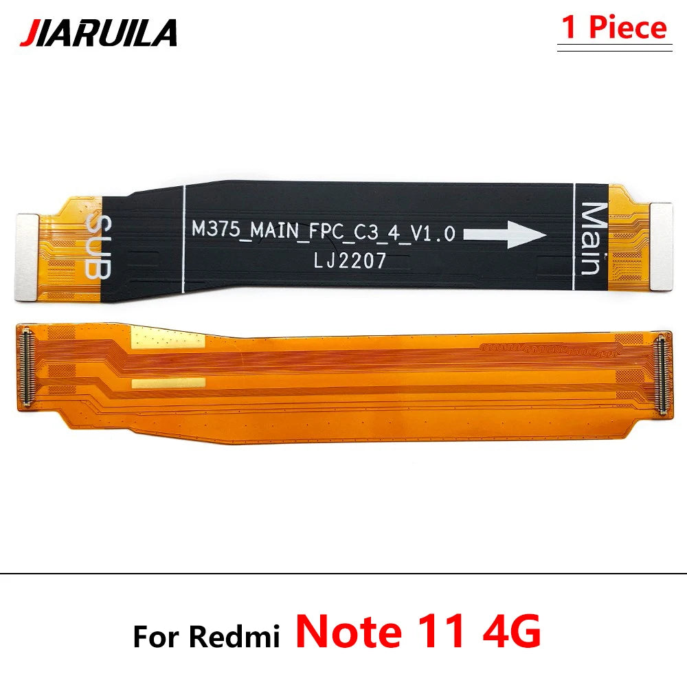 10Pcs/Lot, Main Board Motherboard Mainboard Flex Cable For Xiaomi Redmi 9 9A 9C 6 6A 8A Note 10 8 7 6 Pro Note 11 4G 5G  Xiaomi  Xiao mi phone repair parts