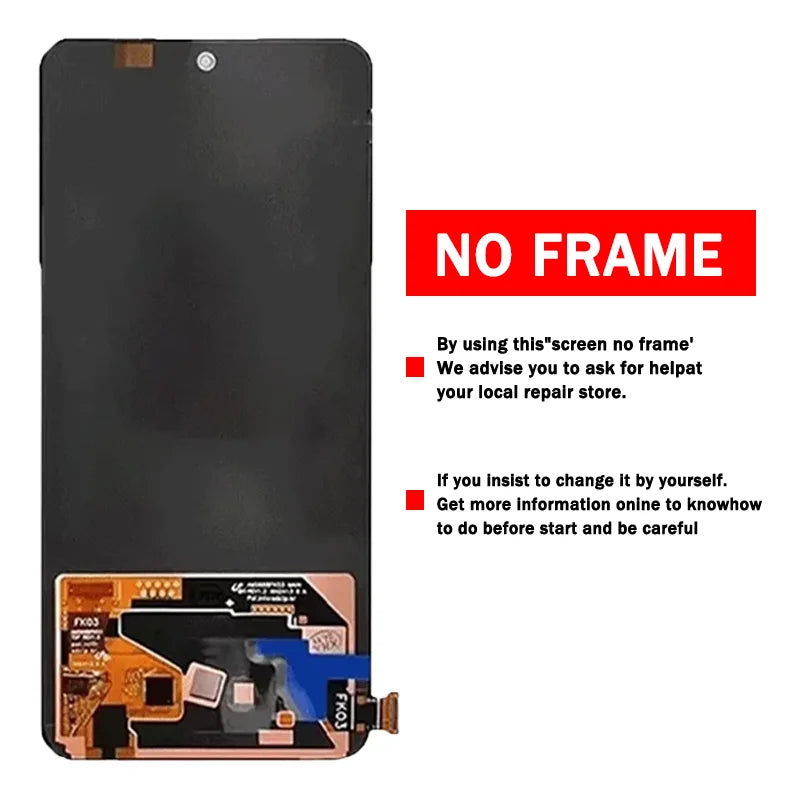 AMOLED LCD Screen For Oppo Reno13 F CPH2701 LCD For Oppo Reno 13F 5G CPH2699 LCD Screen Touch Digitizer Assembly  Oppo phone repair parts