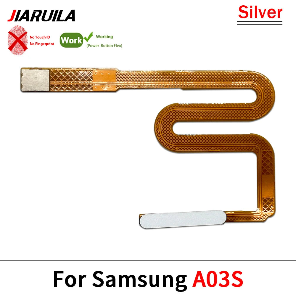 New For Samsung A15 A23 A03s 4G 5G Fingerprint Sensor Home Return Key Menu Button Flex Ribbon Cable Samsung phone repair parts