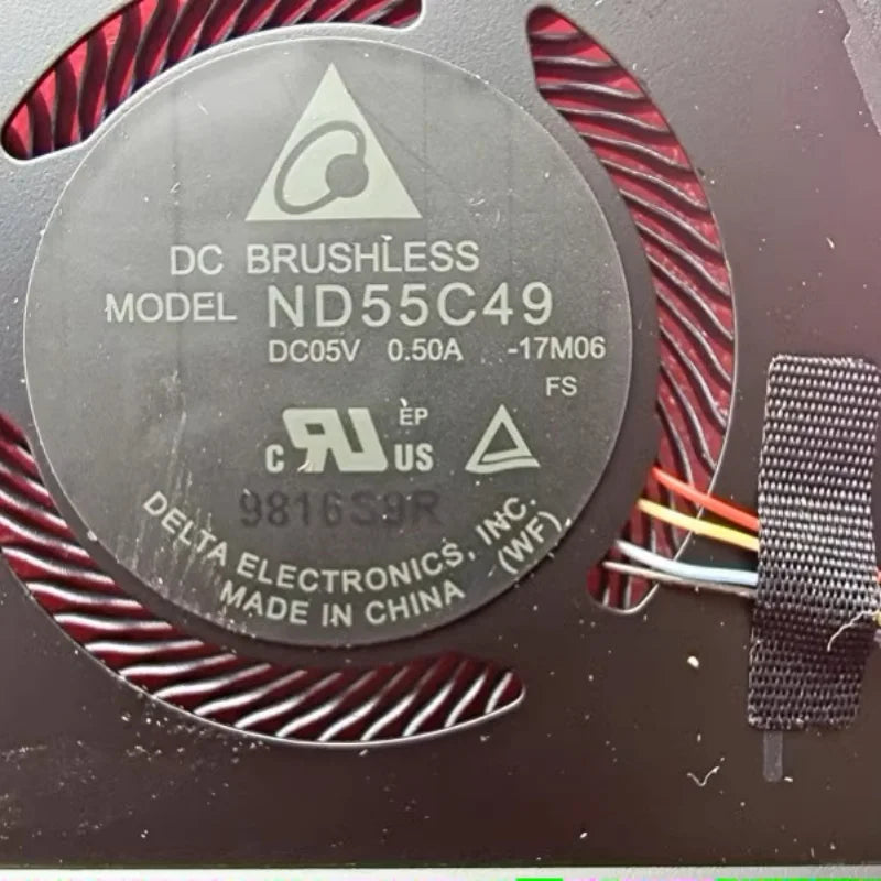 NEW Original LAPTOP CPU Cooling Fan With Heatsink For LENOVO YOGA7 Pro C930-13IKB 5H40S72899 Lenovo laptop repair parts