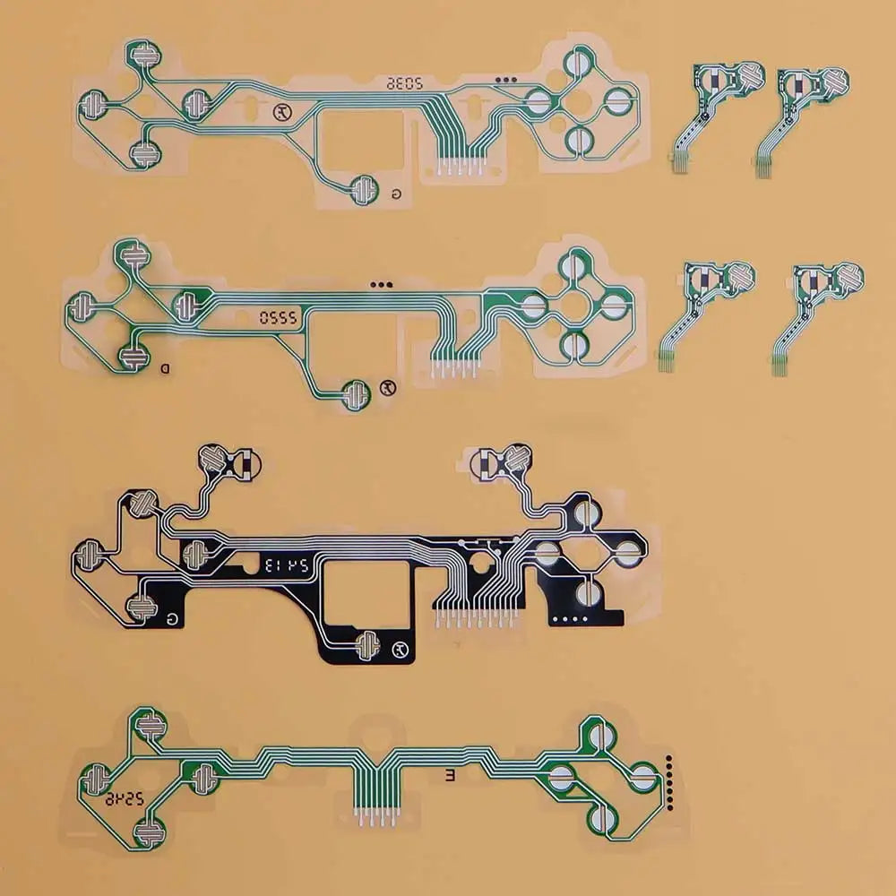 10-50PCS Original Conductive Film Button Flex Cable For PS5 Edge Gamepad BDM 010 020 030 040 050 Ribbon Circuit Board Repair Game console repair parts