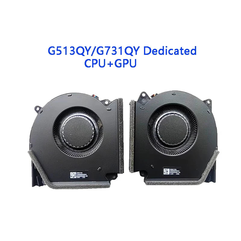 NEW Original LAPTOP CPU Cooling Fan For ASUS ROG Strix ROG 5 6 5plus 2021 5R G513Q G513QY G533Q G713QR G733QS G513R G713QY ASUS laptop repair parts