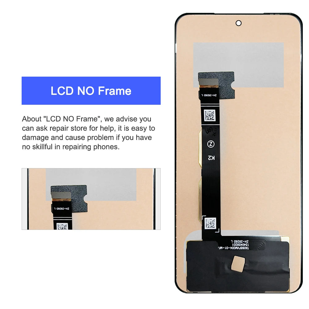 G84 5G For Motorola Moto G84 5G LCD Display Touch Screen Digiziter Assembly For Moto XT2347-2 XT2347-1 Screen Replacement Motorola phone repair parts
