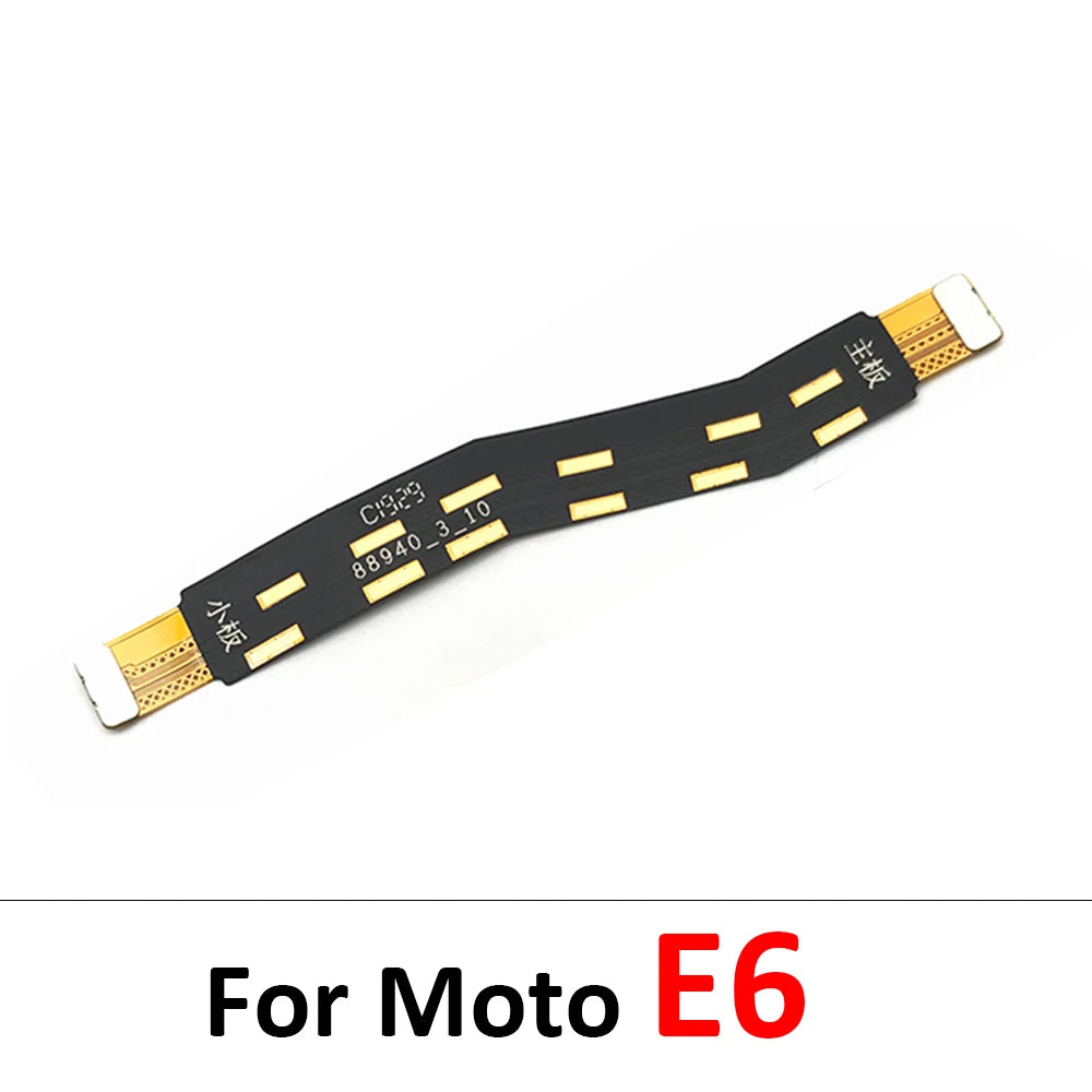 Mainboard For Motorola Moto E4 E5 Play Go E6 E7 Plus E 2020 E2020 Main Board Motherboard Connector Board Flex Cable Motorola phone repair parts