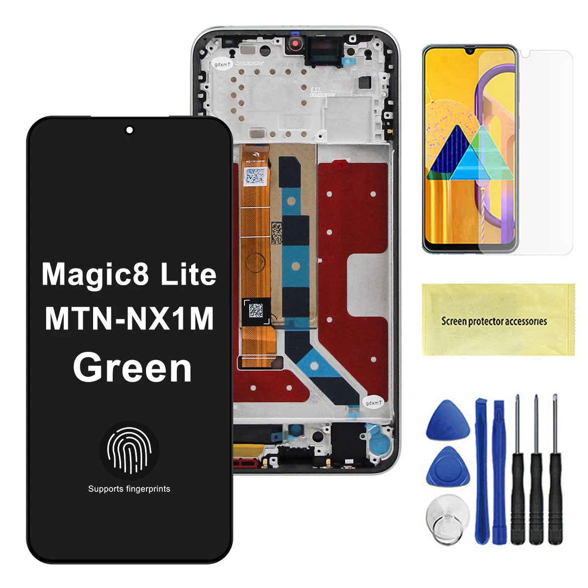 6.79'' For Honor Magic8 Lite MTN-NX1M LCD for HUAWEI Honor Magic 8 Lite LCD Touch Screen Digitizer Assembly Replacement Parts HUAWEI phone repair parts