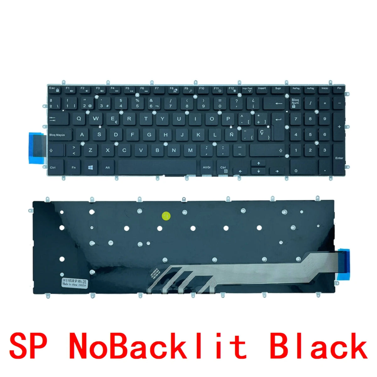 US RU SP AR BR Backlit Keyboard For Dell Inspiron 15-7000 5567 5570 7566 7567 7568 7577 P72F 5665 5568 3582 G3 3579 3779 G5 5587Dell laptop repair parts