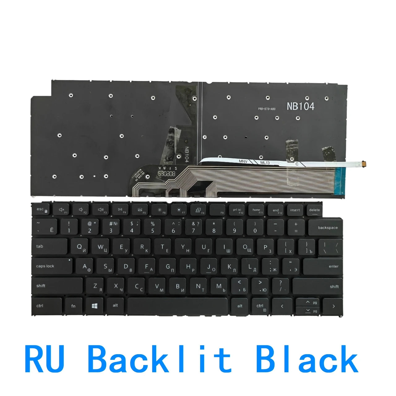 US RU SP AR BR Backlit Keyboard For Dell Inspiron 5310 5410 5415 5418 7415 7425 Vostro14Pro P144G P147G Latitude 3420Dell laptop repair parts