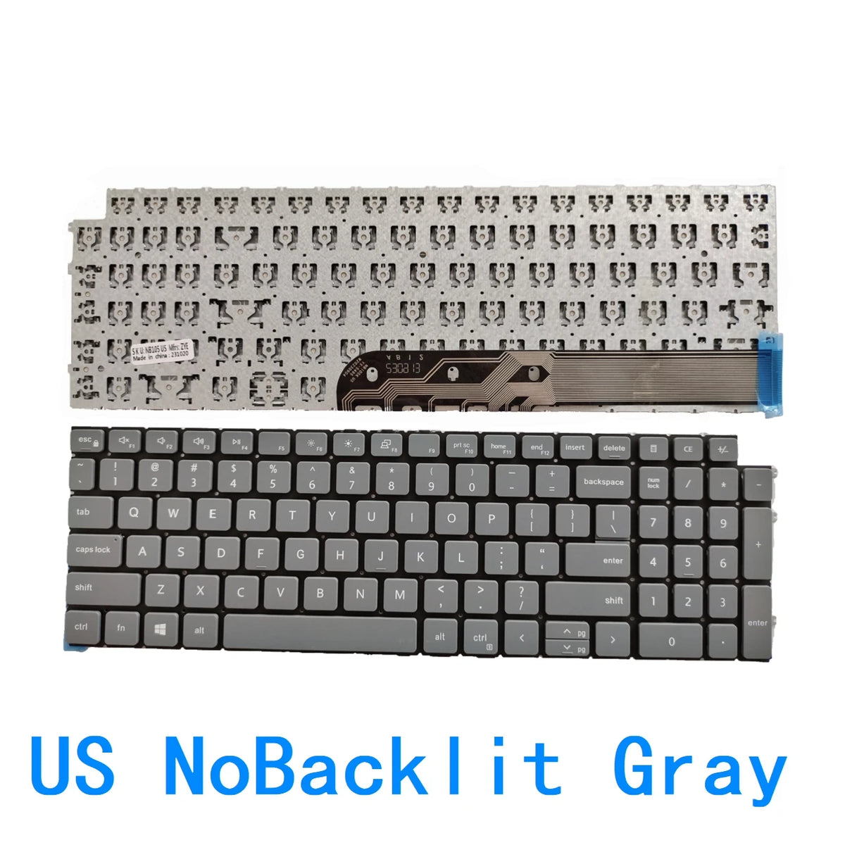 US RU SP AR BR Backlit Keyboard For Dell Inspiron 15.6"inch 3510 P112F 3511 3515 3525 5510 P106F 5515 5518 7510 16" inch 7610Dell laptop repair parts
