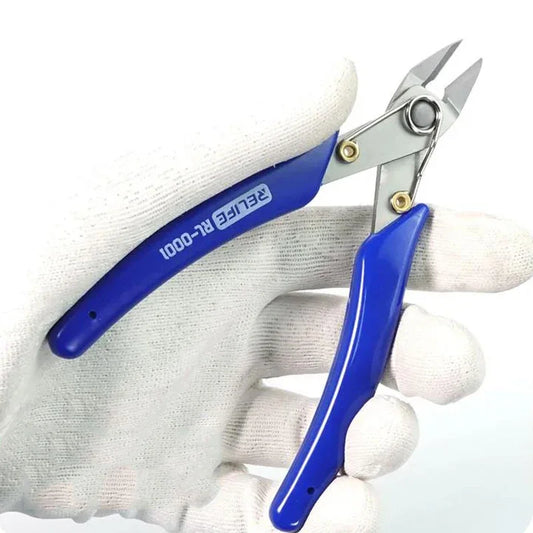 5" Precision Diagonal Pliers Cutting Pliers for Wire Cable Cutter High Hardness HDR 56-58 Electronic Repair Hand Tool Professional Repair Tools
