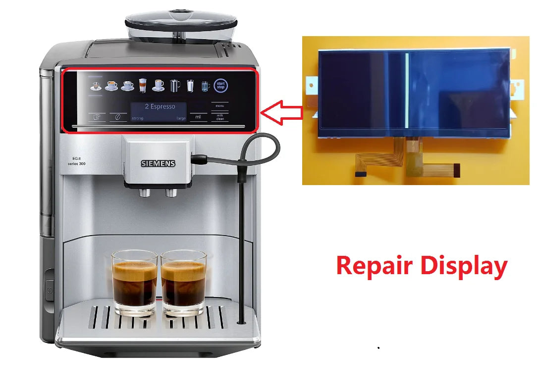 Display LCD Screen For Siemens TE603201RW TE603801CN EQ 6 series 300 Coffee machine Other Brand tablet repair parts