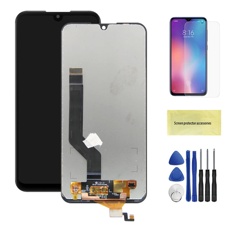 5.84" Screen for Xiaomi Mi Play M1901F9E Lcd Display Digital Touch Screen with Frame Assembly for Xiaomi Mi Play Replacement Xiaomi phone repair parts