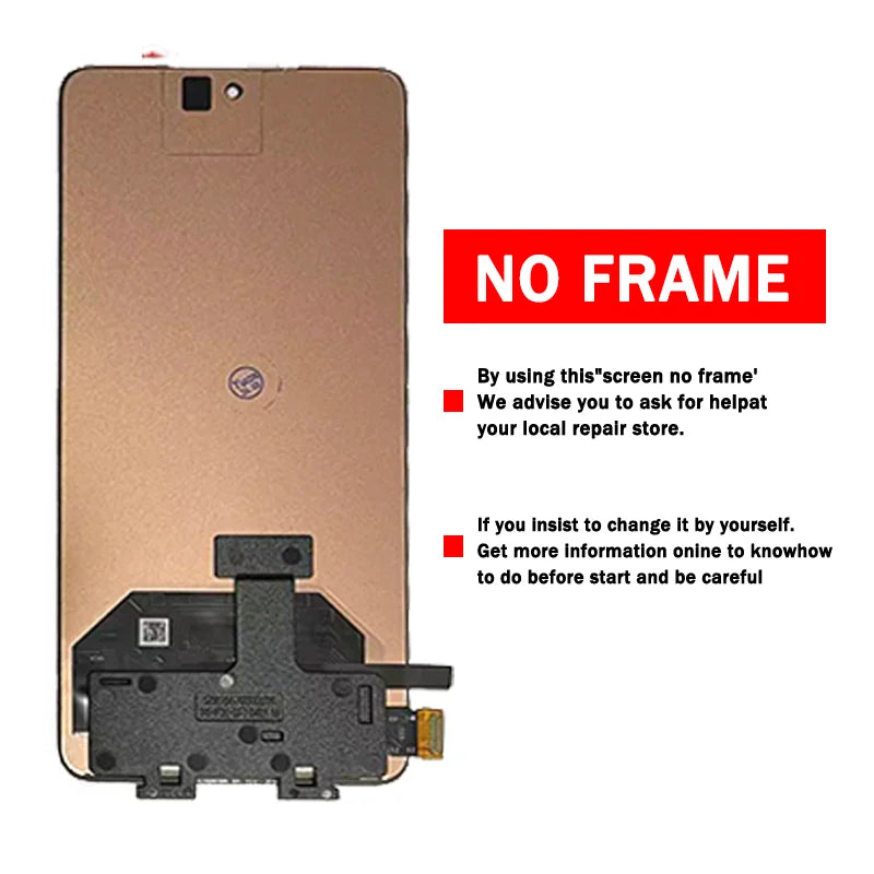 6.7“AMOLED 120Hz For Moto X70 Air LCD for Motorola Edge 70 Edge70 LCD XT2601-2 Display Touch Screen Digiziter Assembly Motorola phone repair parts