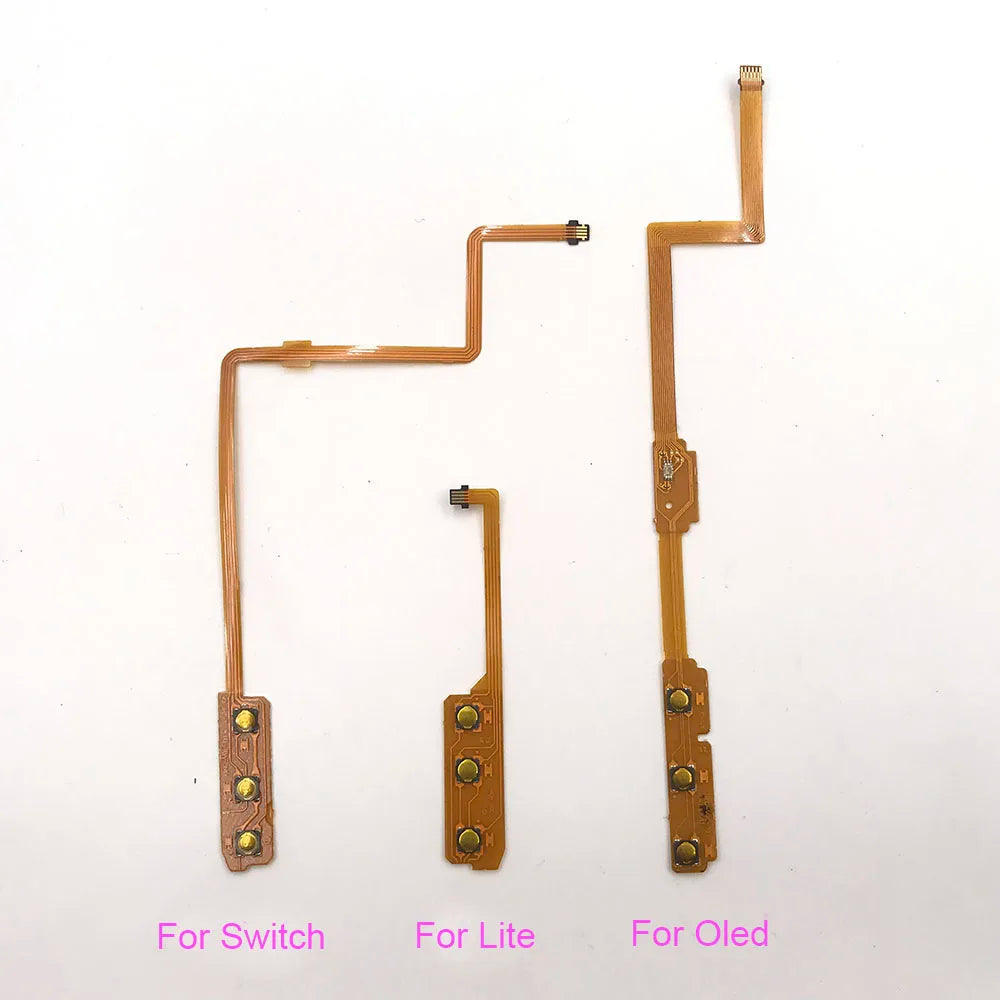 1PC On/off Switch Button Cables For NS Switch Lite Ribbon Flex Cable Power Cable Cord For Nintendo Switch OLED Flex Cable Game console repair parts