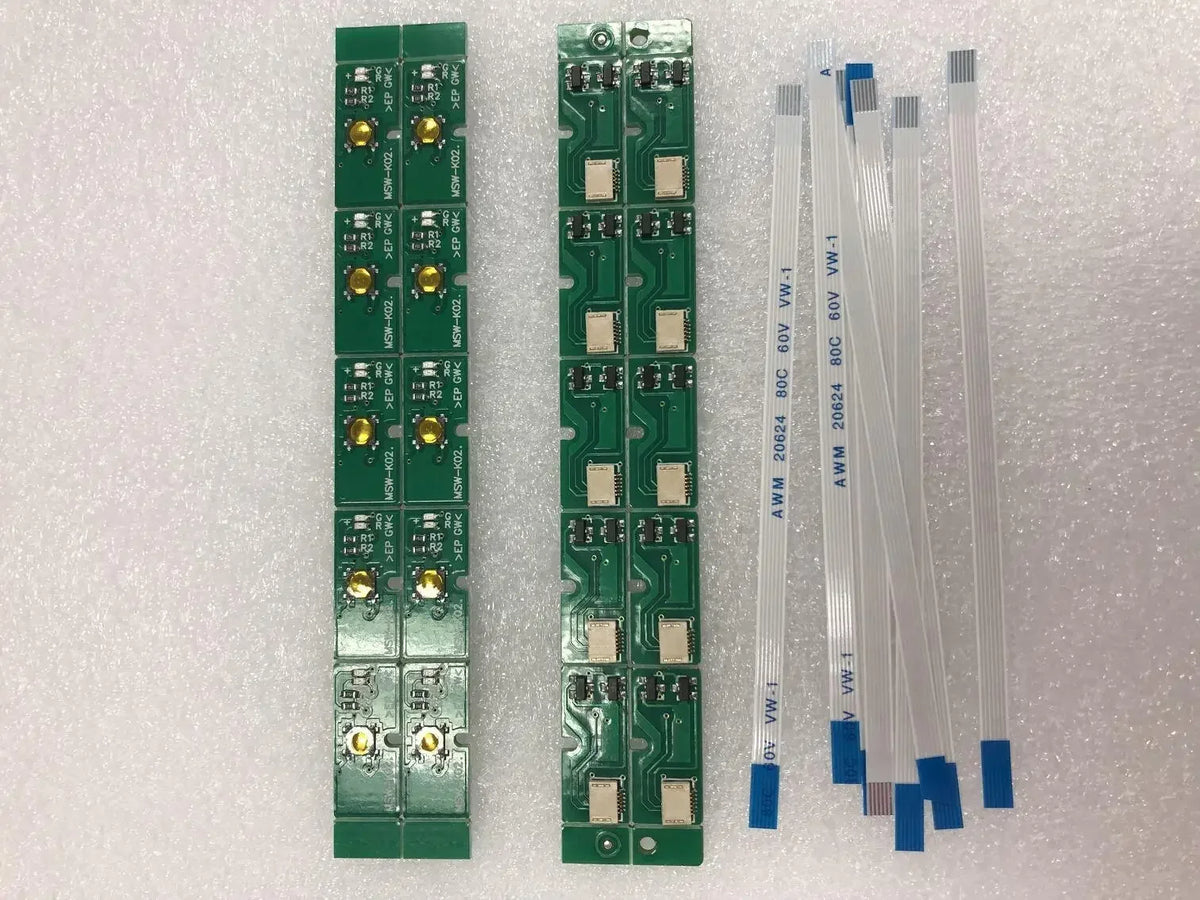 10sets/lot for Sony PS3 4000 CECH 4K Super Slim MSW-K02 W Eject Power on OFF Switch Board with 6pin Ribbon Cable  Game console repair parts