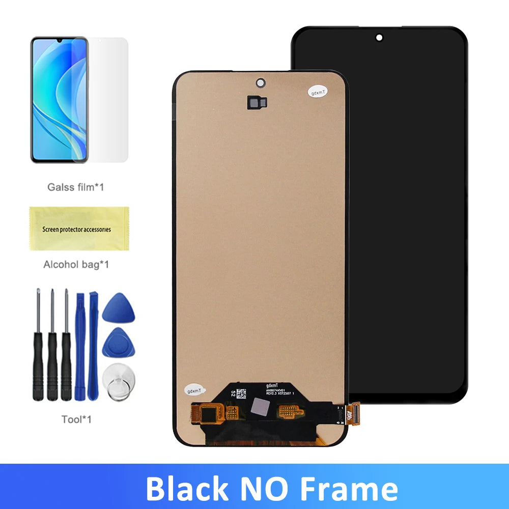 OLED For Samsung M56 5g SM-M566B/DS LCD Display Digital Screen Touch  Assembly For Samsung F16 5g Replacement Parts 100% Tested Samsung phone repair parts