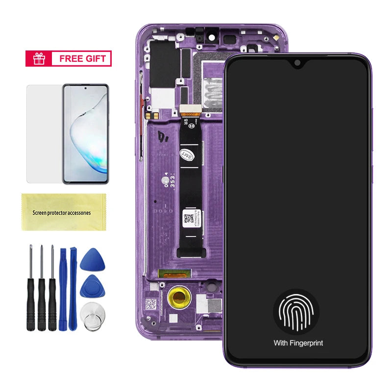 6.39'' Super Amoled Mi9 Screen for Xiaomi Mi 9 Lcd display With Touch Screen Digitizer Assembly For Xiaomi9 M1902F1G Lcds Xiaomi phone repair parts