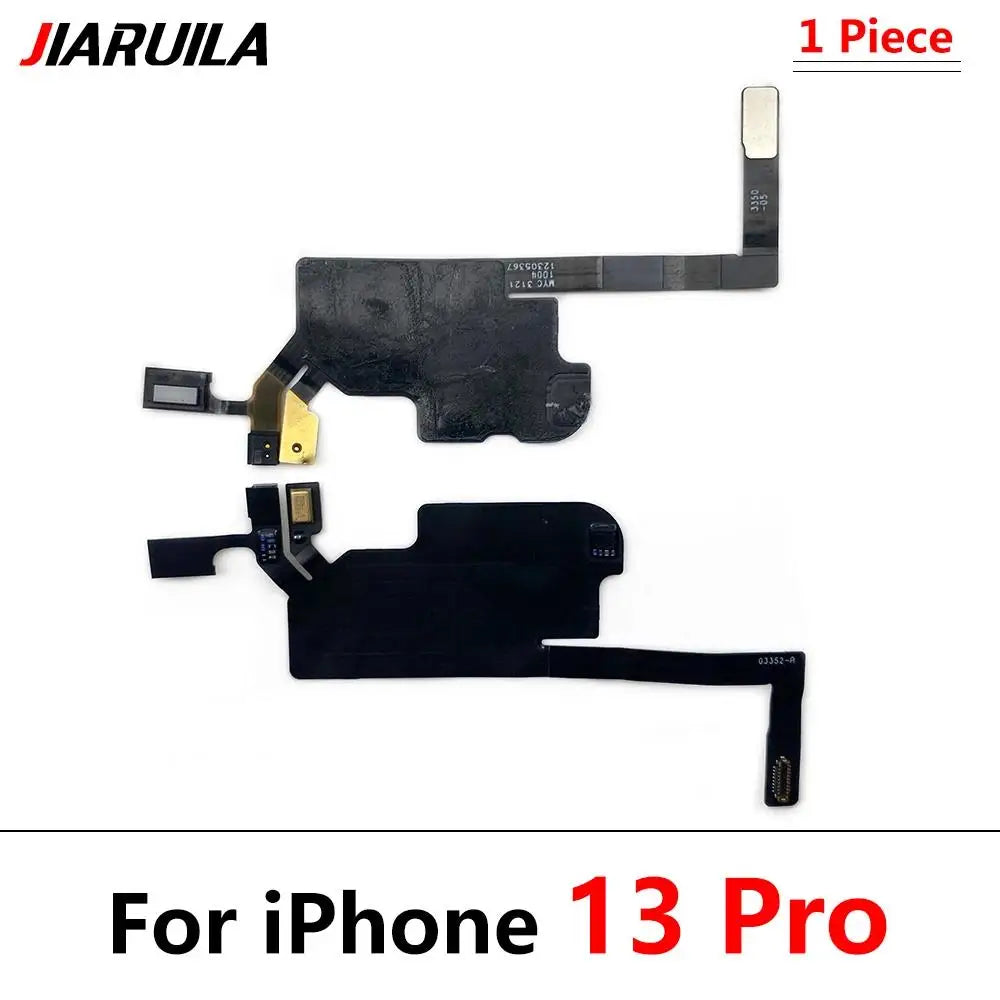 Earpiece Proximity Light Sensor Flex Cable with Mic For iPhone 13 14 15 16 17 Pro Max Plus Mini 16E Air Ear Speaker Repair Parts iPhone phone repair parts