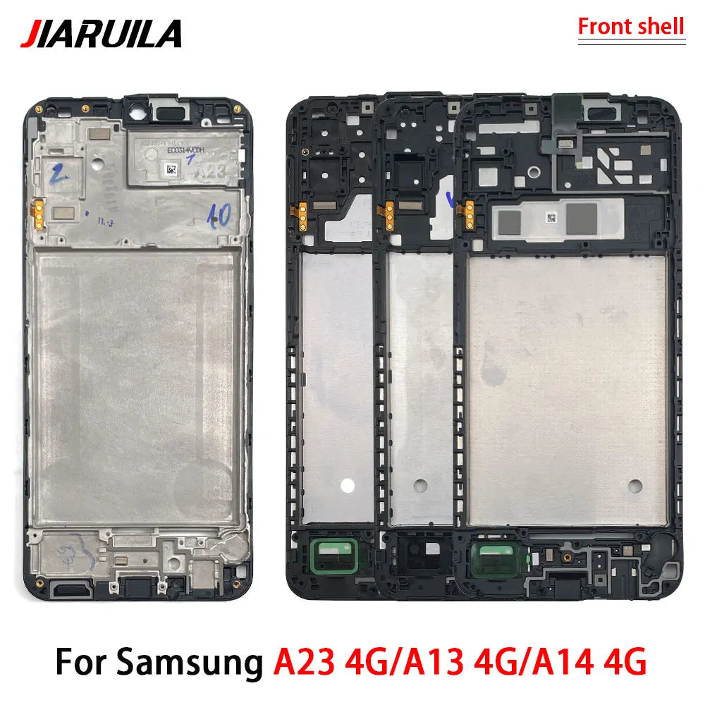 10Pcs, Middle Frame For Samsung A13 A14 A23 A24 A34 A54 A33 A73 4G 5G Front Frame Housing Bezel Repair Parts Samsung phone repair parts