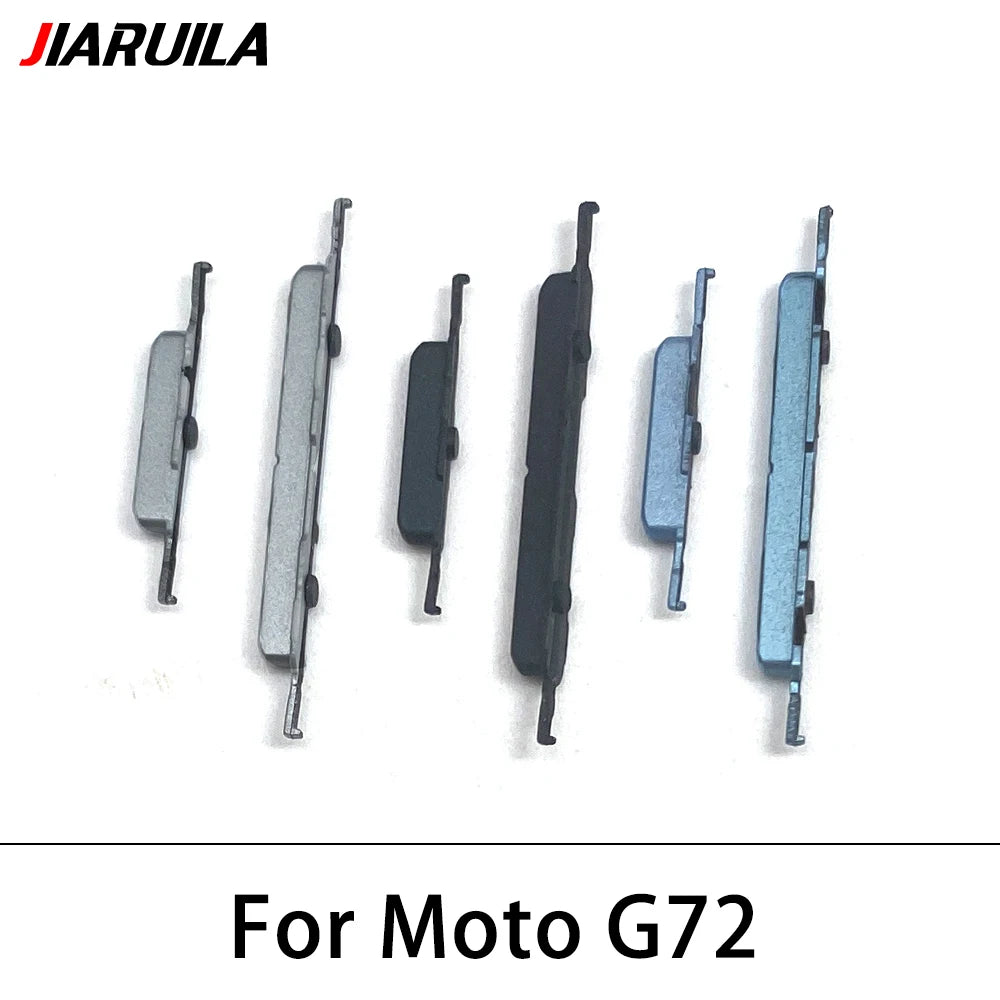 10Pcs/Lot, New For Motorola Moto G22 G32 G52 G62 G72 G82 5G Power Volume Side Button Key Replacement Parts Motorola phone repair parts