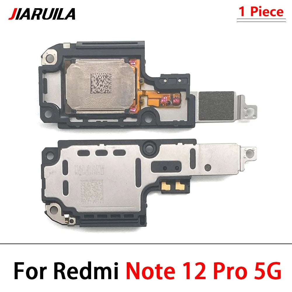 10Pcs, Loudspeaker bottom Loud Speaker Sound Buzzer Ringer Flex Cable For Xiaomi Redmi Note 10 10s 11 11s 12 12s 13 Pro 4G 5G  Xiaomi  Xiao mi phone repair parts