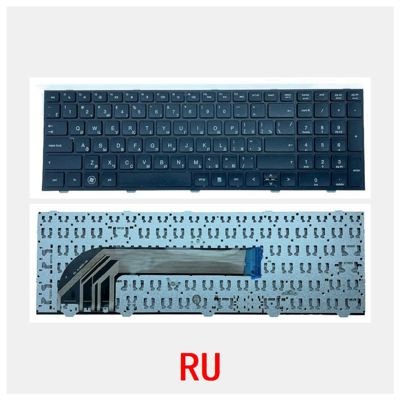 New US Russian Spanish Arab Brazil Portuguese Laptop Keyboard For HP Probook 4540 4540S 4545 4545S 4740 4740S  HP laptop repair parts