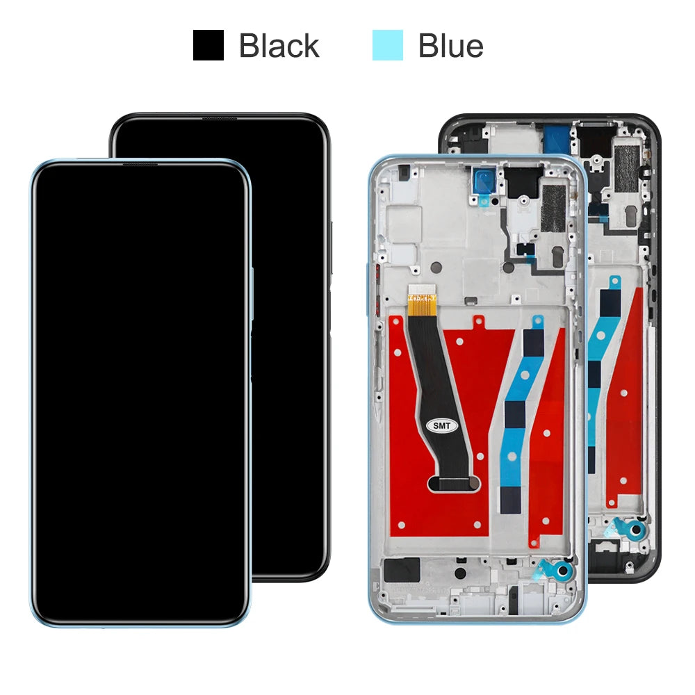 Y9S Screen Replacement for Huawei Y9S STK-L21 LCD Display Digital Touch Screen With Frame for Huawei P Samrt Pro Screen Assembly HUAWEI phone repair parts