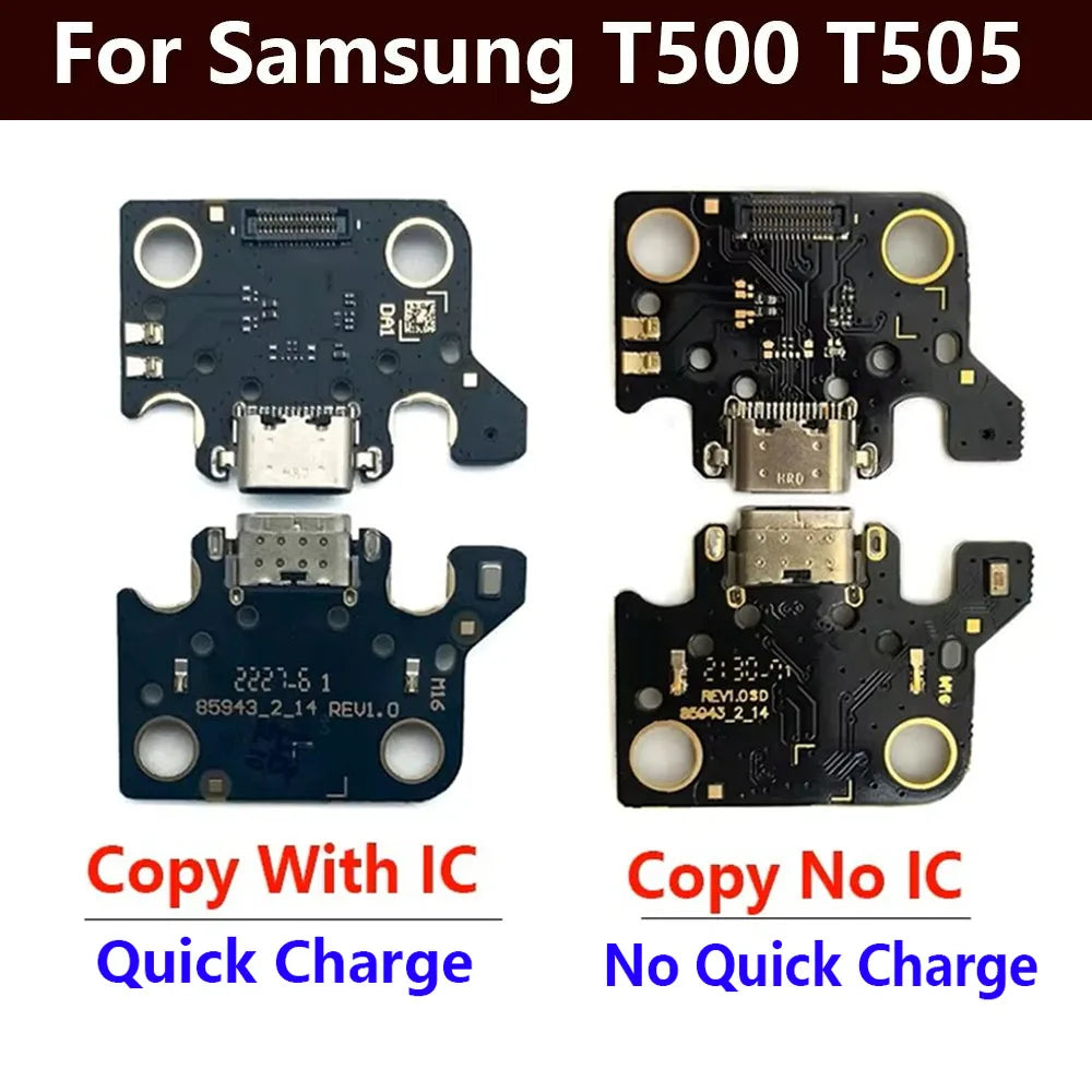 New USB Charging Dock Port Jack Connector Charge Board Flex Cable For Samsung Tab A7 10.4 2020 T500 T505 SM-T500 Samsung phone repair parts