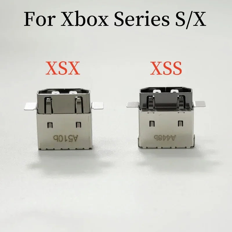 10pcs/lot for Xbox Series S X Hdmi Socket Port XSX USB 3.2A 3.2B Socket XSS 3.2C 3.2D USB Charging Connector  Game console repair parts