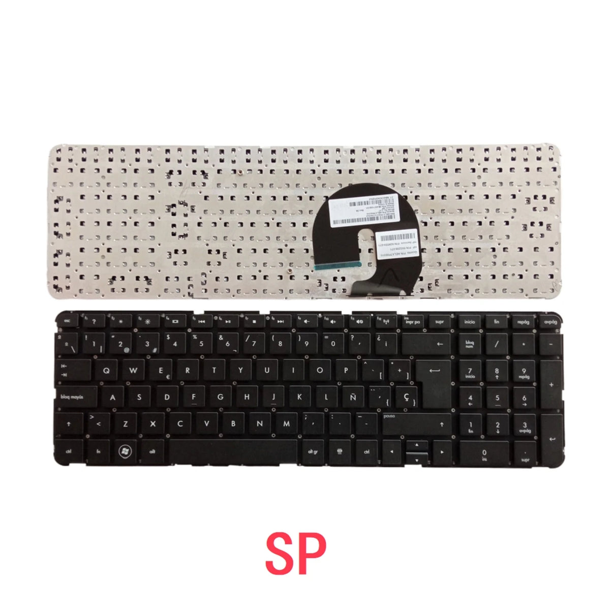 New US Russian Spanish Arab Laptop Keyboard For HP Pavilion DV7-4000 4100 4020 4269 4048 4065 4290 Notebook PC Replacement HP laptop repair parts
