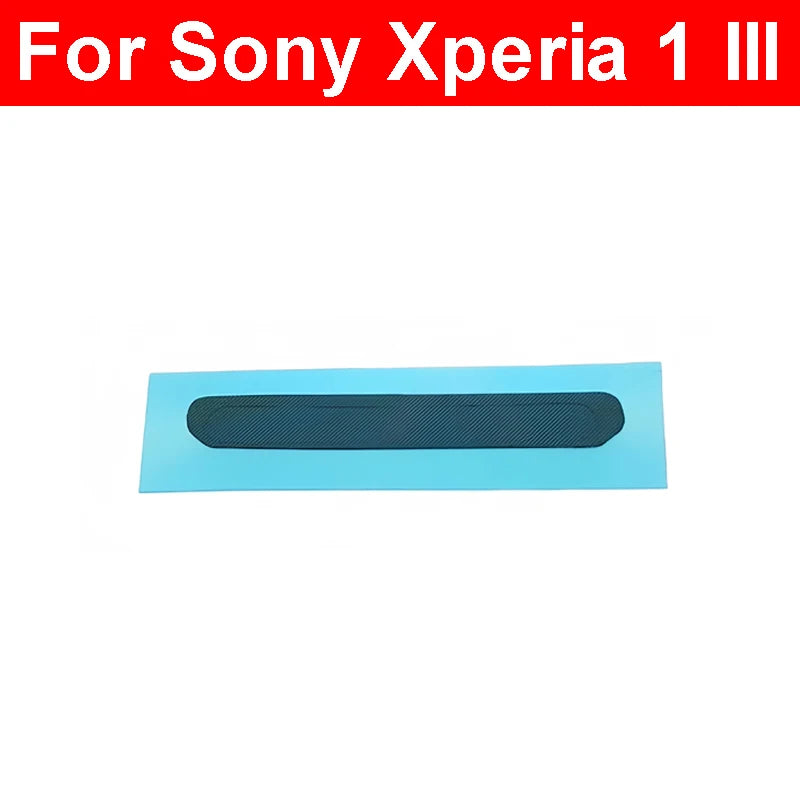 For Sony Xperia 1 5 5V II III  XZ4 X1 J8110 J9110 SOV40 SO-03L Anti Dust Mesh Earpiece Speaker Grid With Waterproof Adhesive Sony phone repair parts
