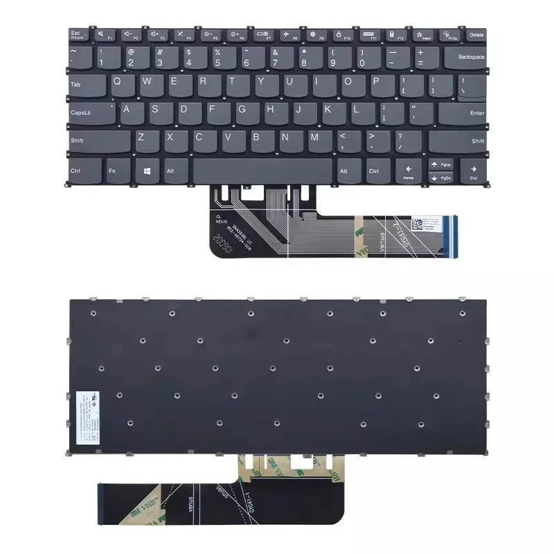 Upper case keyboard for Lenovo YOGA 14s 14sACH 14SITL 14SARE 2021 C shell topcase palmrest keybooard cover touchpad 5CB1C19314 Lenovo laptop repair parts