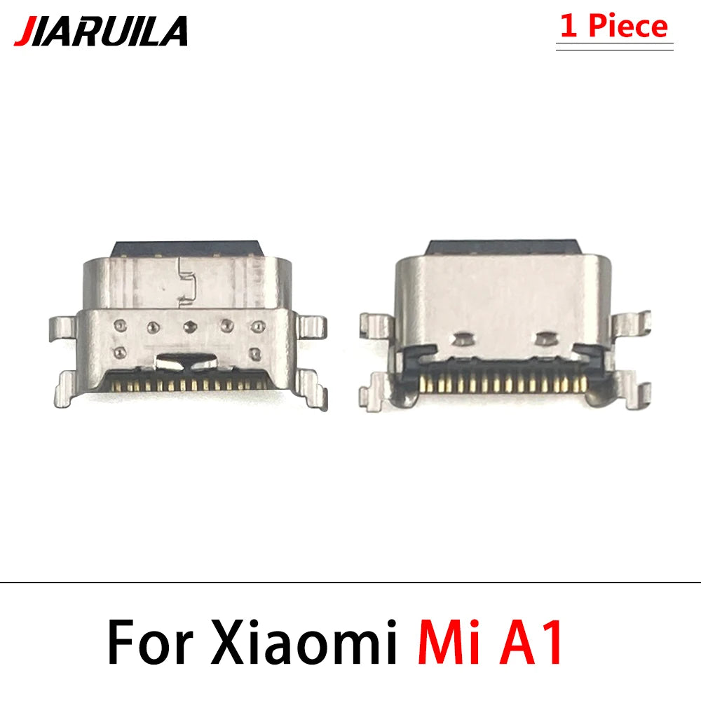 100Pcs New For Xiaomi Mi 8 9 Se 9T 10 10T 11 11T 12 Lite Pro Mi A1 A2 A3 Charger Micro USB Charging Port Dock Connector Socket  Xiaomi  Xiao mi phone repair parts