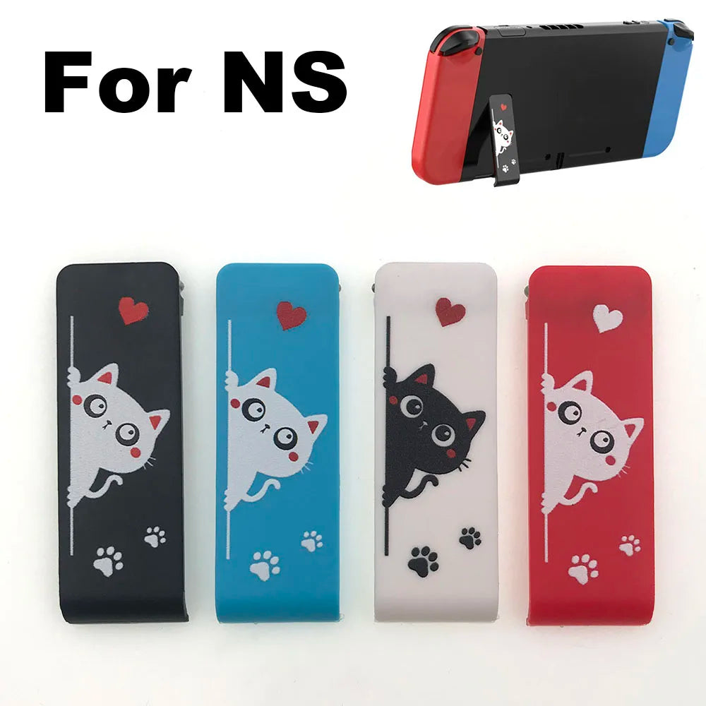 1-5pcs For Nintendo Switch Console Back Support Bracket NS Back Stand Holder Cover Game console repair parts