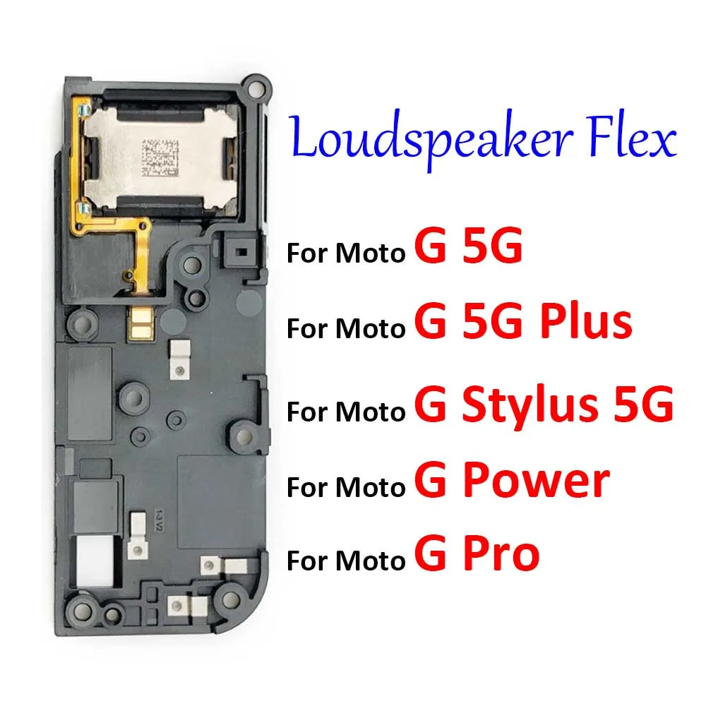 Loud Speaker Loudspeaker For Motorola Moto G Stylus 5G / G Power 2021 2022 / G Pro / G 5G Plus Ringer Buzzer Flex Cable Motorola phone repair parts