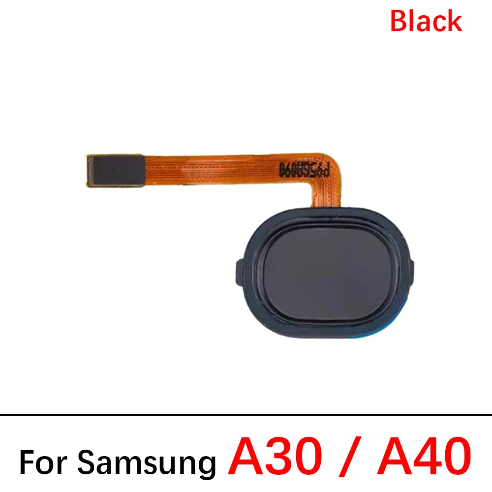 Fingerprint Scanner For Samsung A11 A31 A51 A71 A20 A30 A40 A50 A70 Home Button Fingerprint Menu Return Key Sensor Flex Cable Samsung phone repair parts