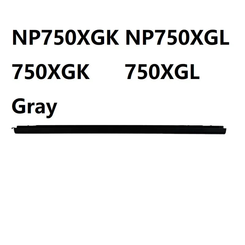 Gray/Silver Laptop LCD Hinge Cover For Samsung NP750XGK NP750XGL 750XGK 750XGL New Samsung Laptop repair parts