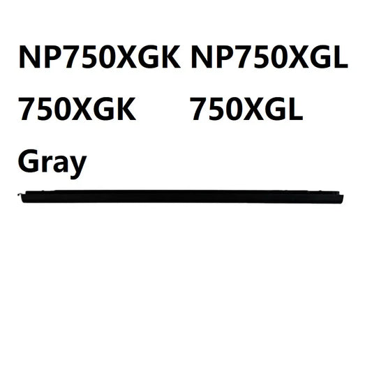Gray/Silver Laptop LCD Hinge Cover For Samsung NP750XGK NP750XGL 750XGK 750XGL New Samsung Laptop repair parts