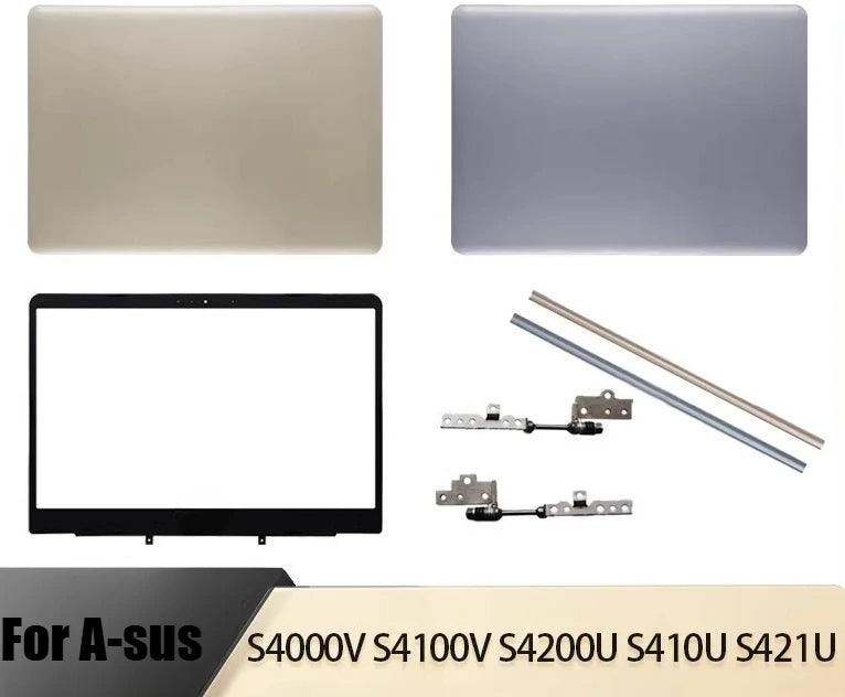 Cover Case for ASUS S4200U S4000v S4100V S410U R421 LCD top back housing  bezel frame bottom case hinge upper palmrest Shell