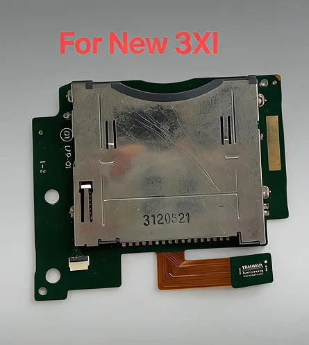 Replacement Parts Slot 1 Card Socket with Flex Cable for New 3DS FOR 3DS XL FOR 3DS Game console repair parts