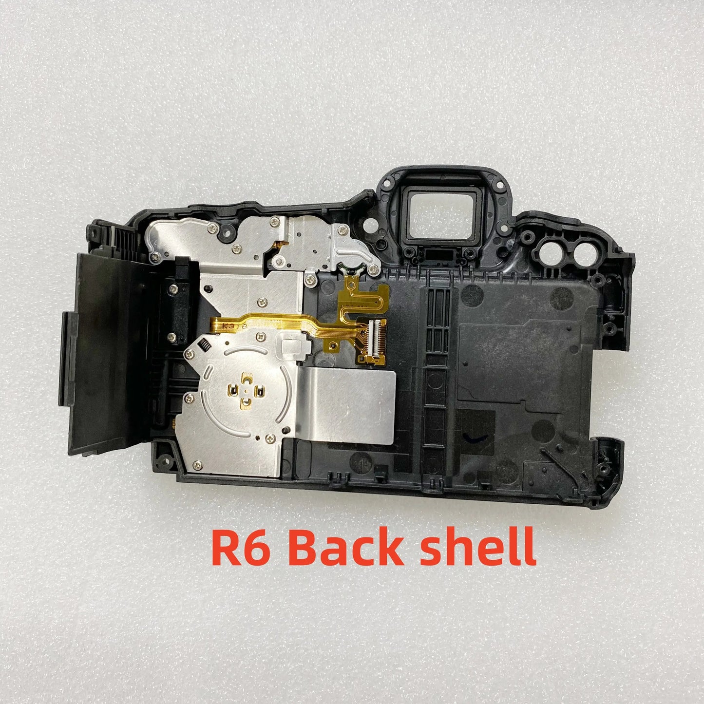 Original EOS R6 Back Cover Shell with Buttons Parts And Flex Cable for Canon R6 r6 Back Shell Repair Part Digital Camera repair parts