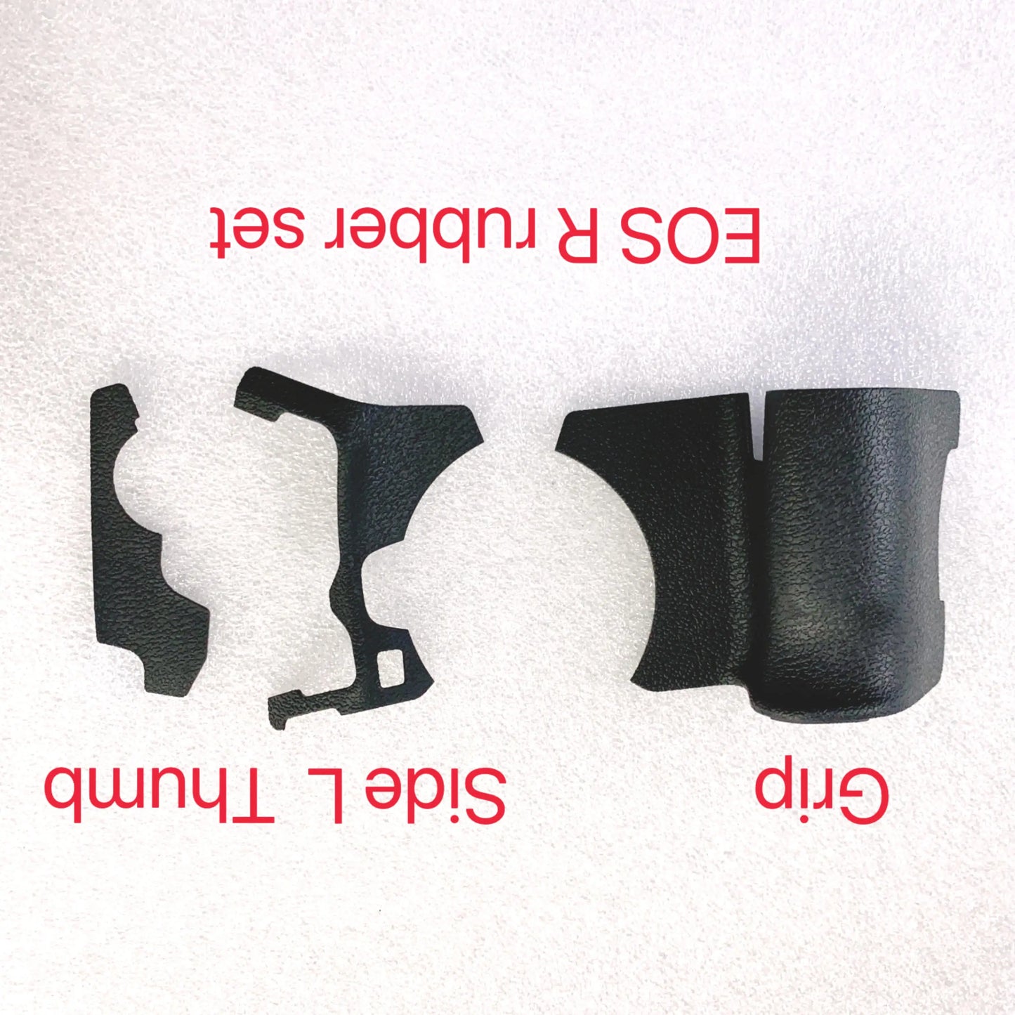 New Original Body Rubber Set for Canon EOS R Grip Hands Rubber/Side Rubber/Thumb Rubber SLR  Digital Camera repair parts