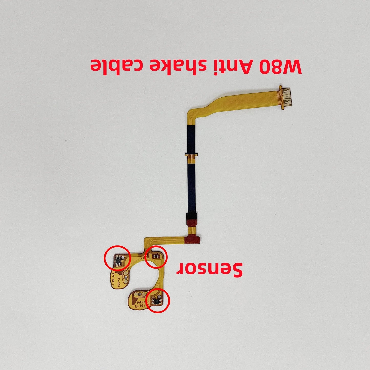 New W80 Anti Shake Cable Stabilizer Cable Lens Shutter Flex Cable for Sony W80 Lens Aperture Flex Cable Repair Parts Digital Camera repair parts