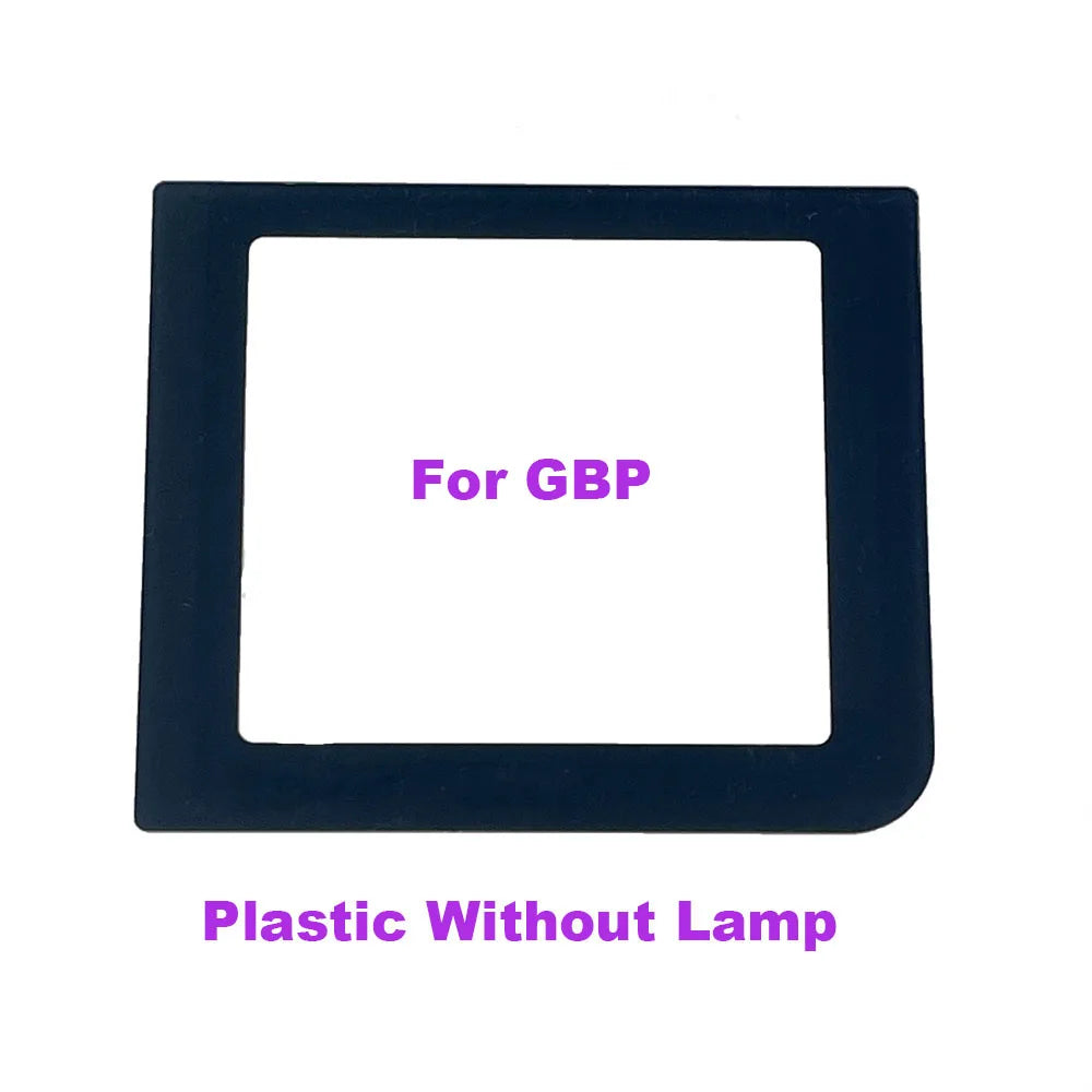 1-5PCS Plastic Glass Lens Protector W/ Adhensive For Gameboy Pocket Screen Lens For GBP GBA GBC Console Game console repair parts